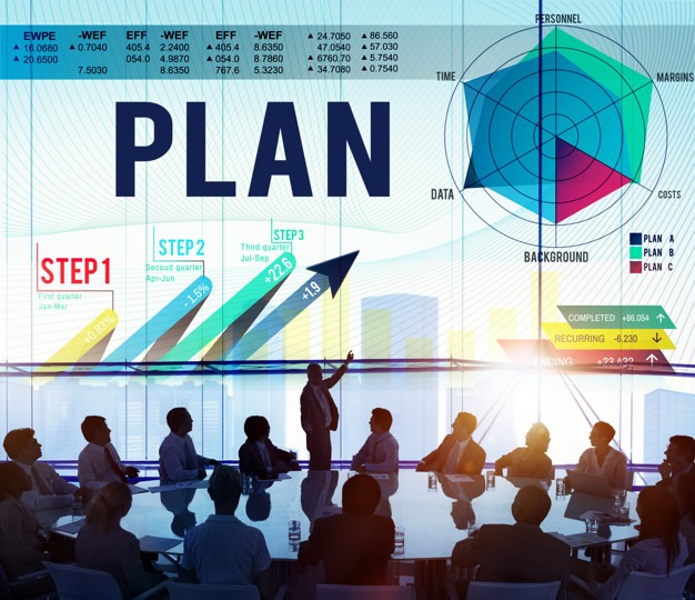 Strategy Planning Vision Growth Success Concept